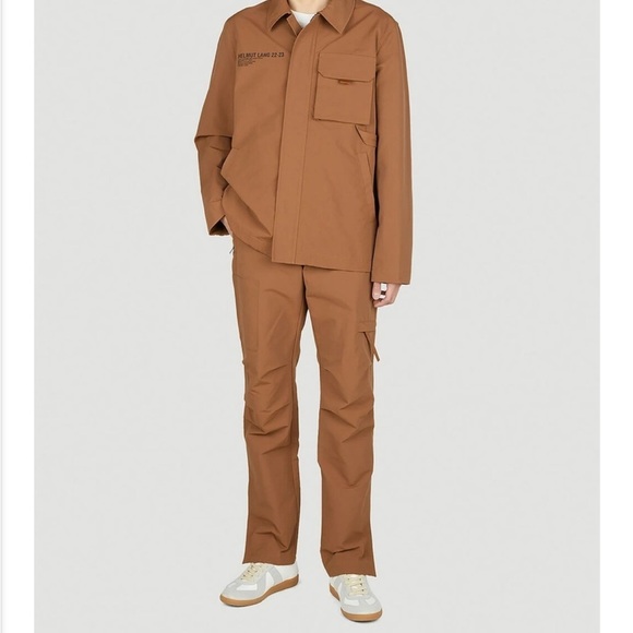 Helmut Lang Utility Cargo Pants in Beige men’s size XL - Picture 1 of 11